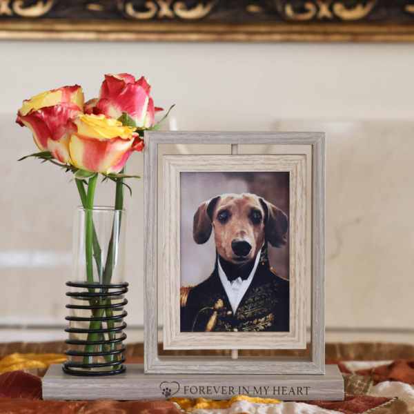 DOG IN LOVING MEMORY - PHOTO FRAME - FOREVER IN MY HEART LIFE STYLE (2)