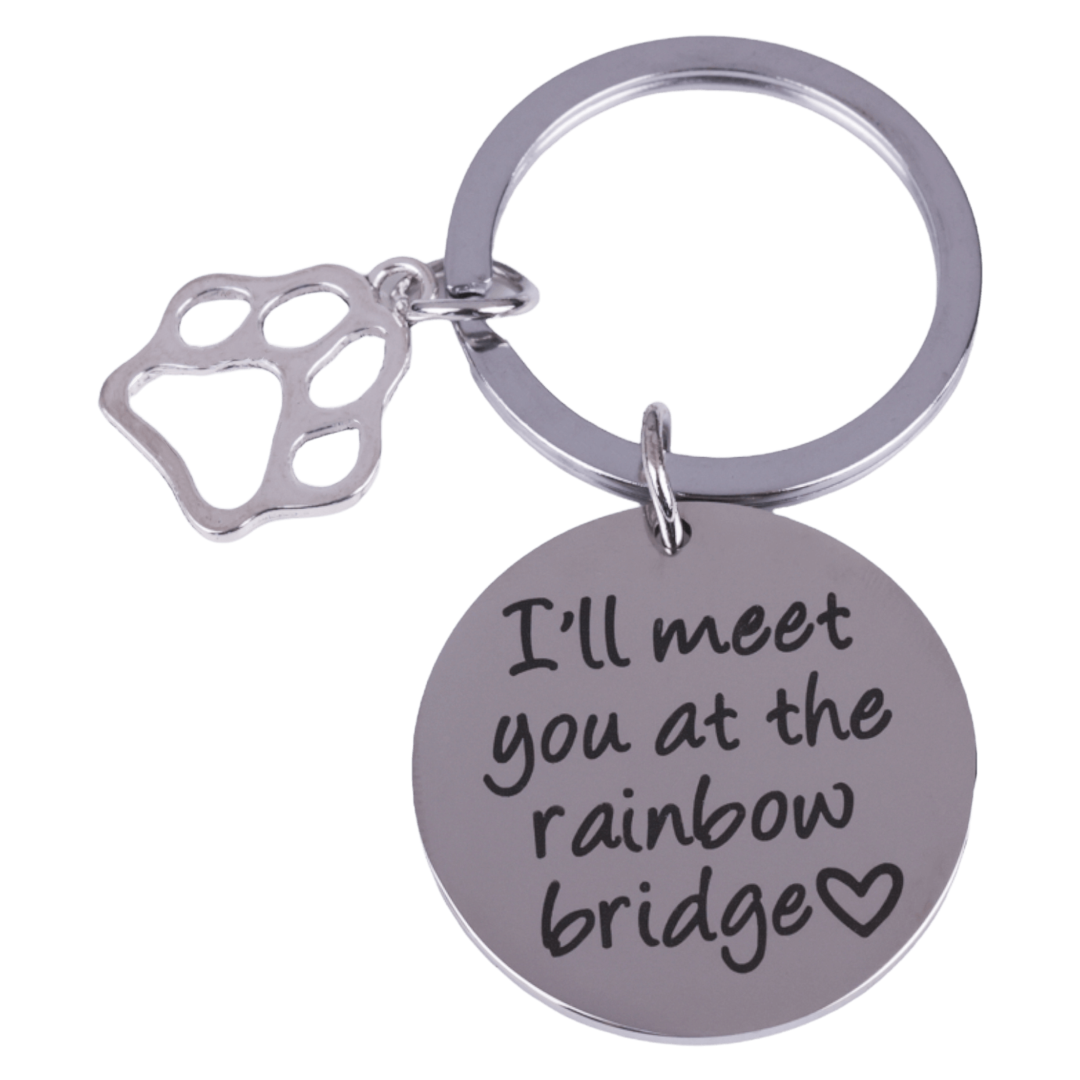 Dog In Loving Memory – Keyring – I’ll Meet You At The Rainbow Bridge ...