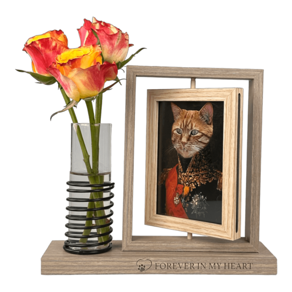 Cat Photo Frame Forever in my heart (1)
