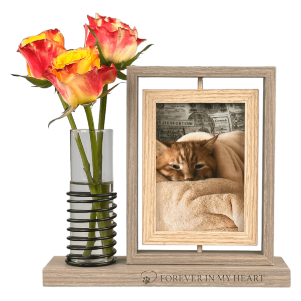 Cat Photo Frame Forever in my heart (2)