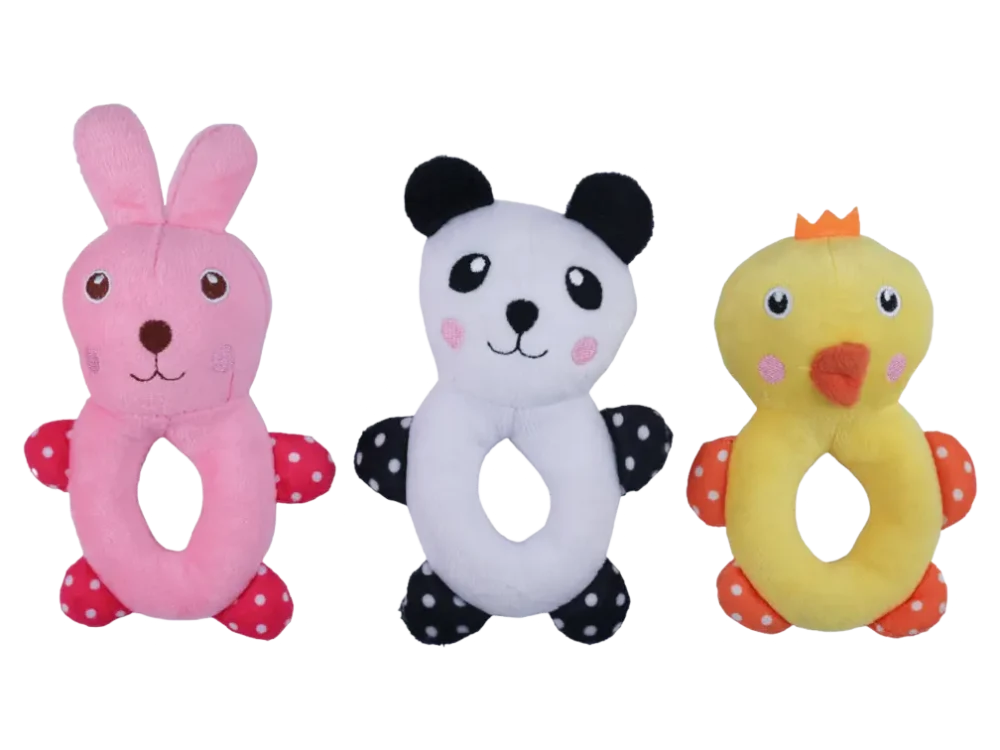 Plush Toys For Dogs - Little Friends Collection - Po The Panda - Image 2