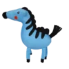 Plush Toys For Dogs - Zoofari Collection - Debra The Zebra