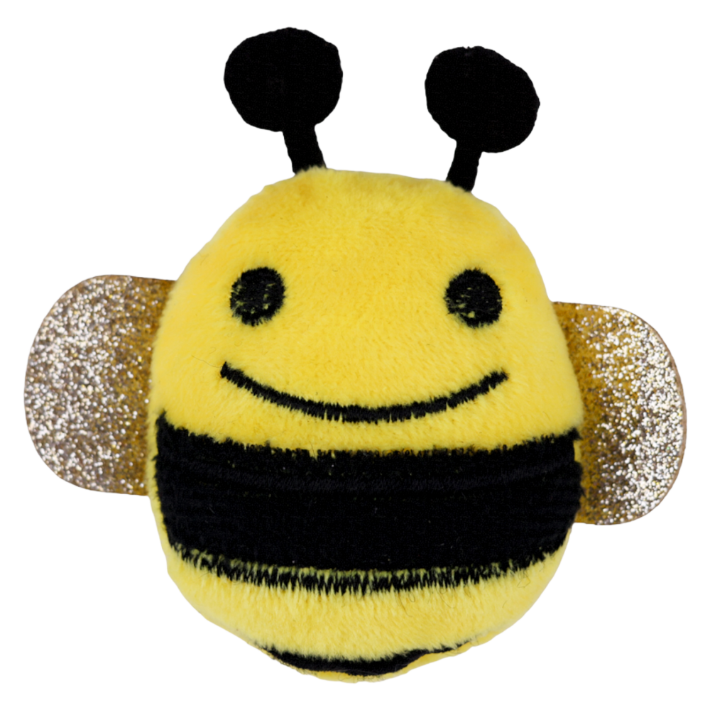 Toys For Cats - Bee Plush Toy With Catnip