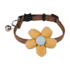 Cat Collar - Daisy Dreams - Yellow