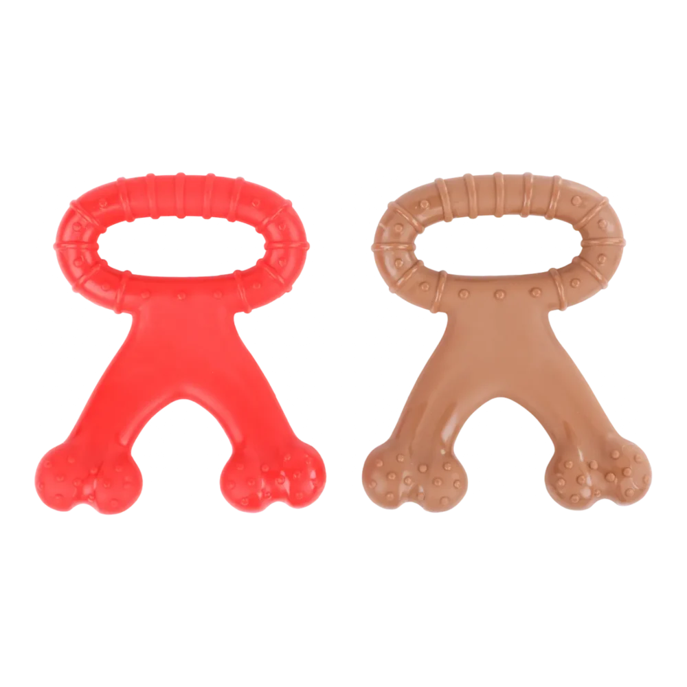 Chew Toy For Dogs - Toughie Tug - Red - Image 2