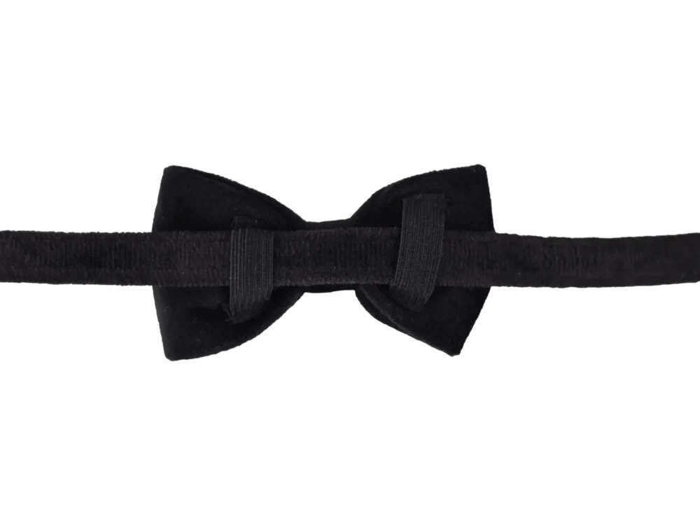 Cat Collar - Velvet - Black - Image 3