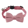 Cat Collar - Velvet - Pink