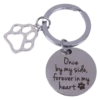 Cat In Loving Memory - Keyring - Once by my side, forever in my heart