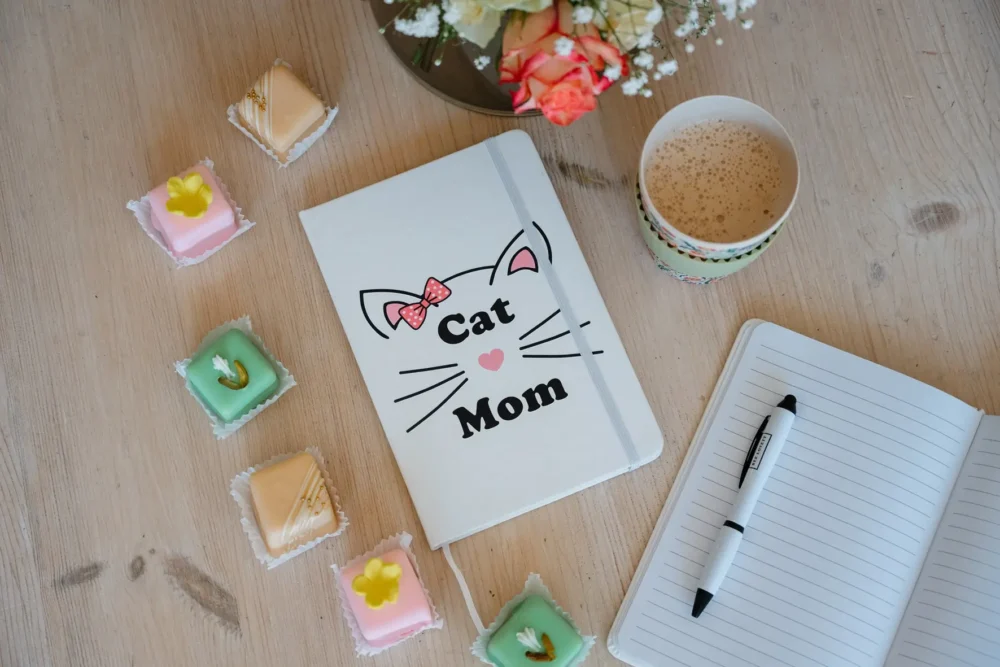 Notebook And Pen Gift Set - Cat Mom - Image 8