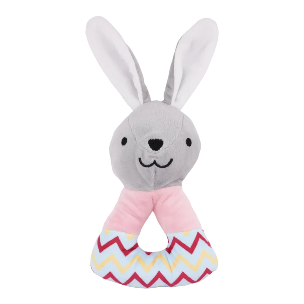 Plush Toys For Dogs - Squeaky Squad Collection - Honey The Bunny