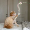 Toys For Cats - Interactive Cat Teaser Stick - Green - Image 5