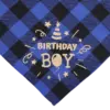 Dog Bandana – Happy Birthday Blue