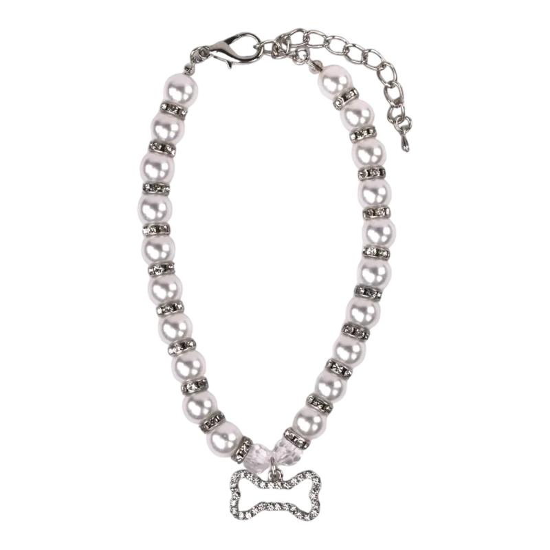 Dog-Pearl-Necklace-With-Bone-Pendant-Diamond-1.webp