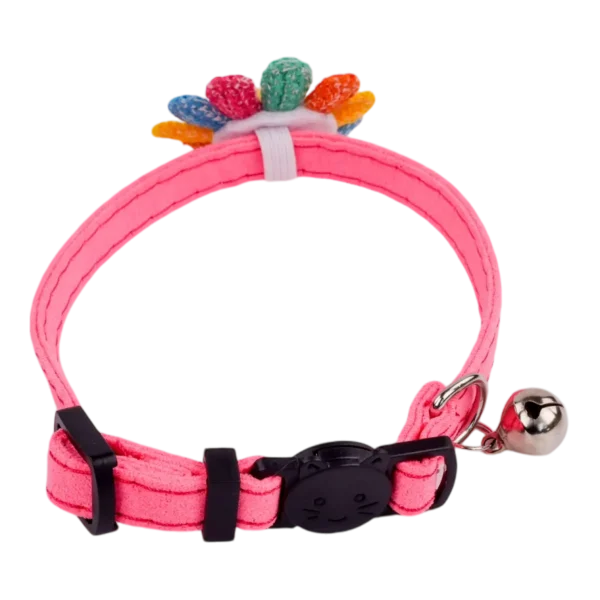 Cat Collars – Emoji – Pink (2)