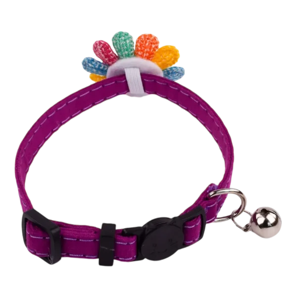 Cat Collars – Emoji – Purple (2)