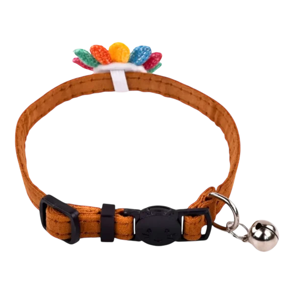 Cat Collars – Emoji – Tan (2)