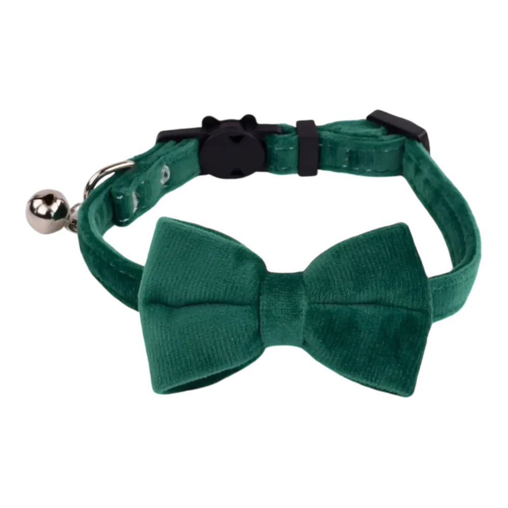 Cat Collar – Velvet – Emerald