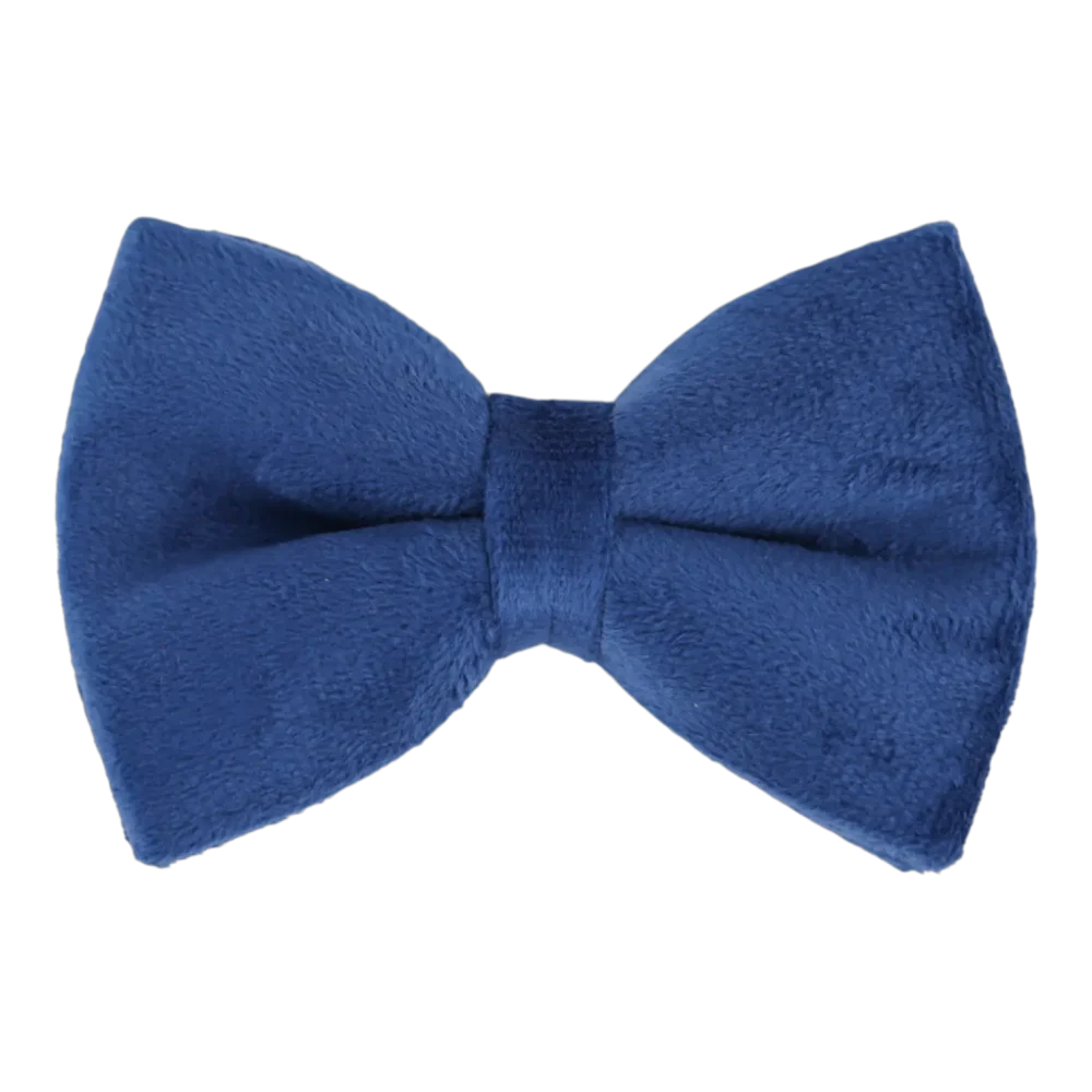 Dog Accessory – Velvet – Bow Tie – Royal Blue