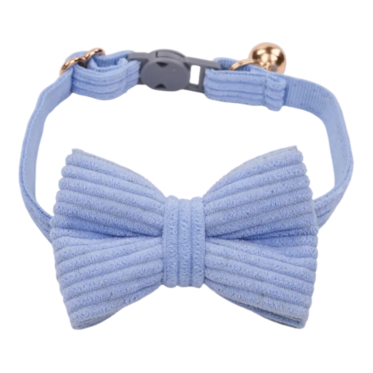Cat Collar – Corduroy - Blue